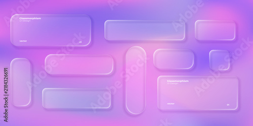 Liquid glass morphism frame with transparent button and rectangle shape. 3D UI effect with bubble light icon on glassmorphism background. Transparent text box design for modern interface element