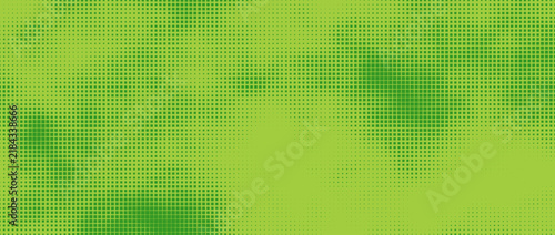 Картината върху платно Pixel green mosaic