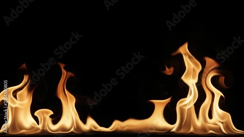 Fireplace Fire Flame Background with Golden Flames, Warm Glow, Dark Backdrop, Curling Orange Shapes, Dramatic Cozy Atmosphere, Seasonal Design, Atmospheric Decoration, Heat and Energy