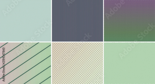Abstract seamless background with geometric patterns and textures Vector
