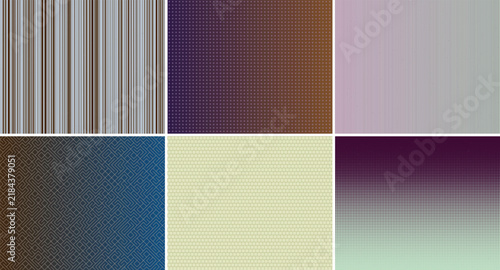 Abstract geometric background with colorful vertical and horizontal patterns Vector