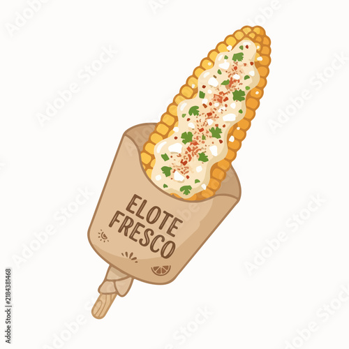 Grilled mexican street corn elote