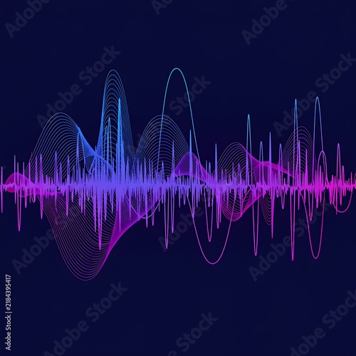 Neon Waveform Resonance