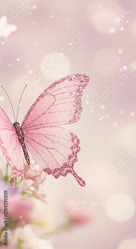 Pink Stardust Butterfly