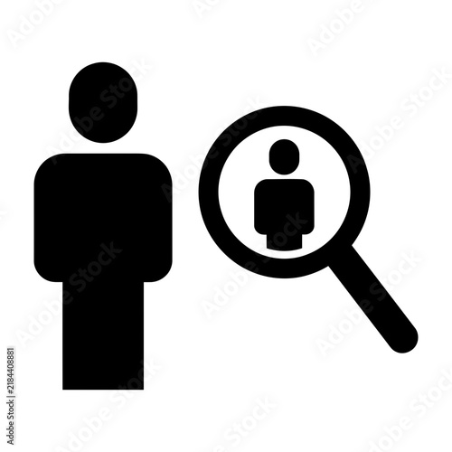 Person being searched or investigated concept