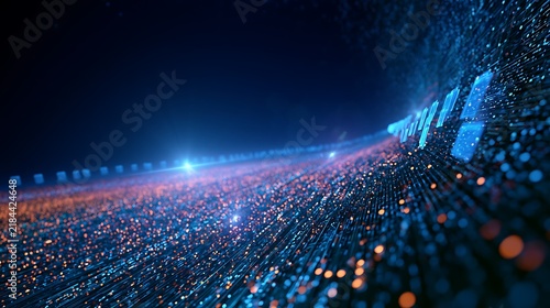 Artificial Intelligence in Document Analysis, the role of artificial intelligence in document analysis with an image portraying machine learning algorithms extracting data from unstructured documents