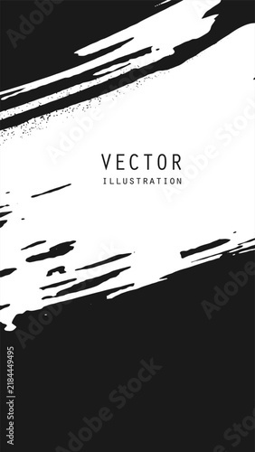 Abstract trendy universal artistic banner template . Design for cover, invitation, banner, placard, brochure, poster, card, flyer and other Vector illustration 
