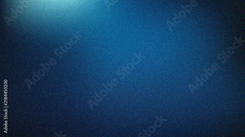 Gradient blue and black digital noise texture background