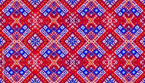 Indigenous Latin American Tribal Textile Seamless Vector Pattern Collection.