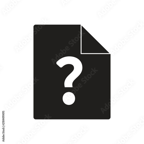 Unknown File Document Question Icon