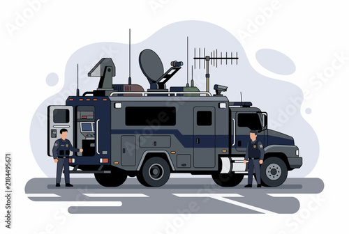 Mobile Airport Command Center and Flight Operations Vehicle