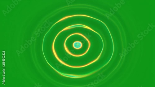 Invisible Heat Distortion Rippling Across Green Screen