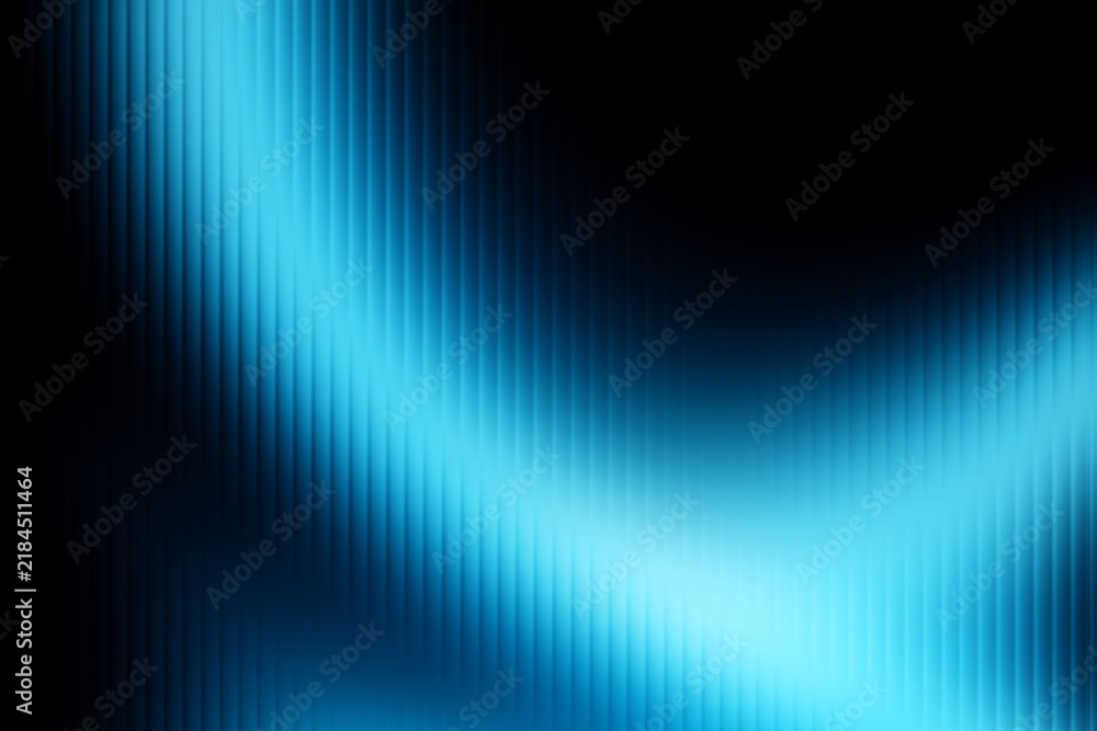 Obraz premium Abstract Blue Fractal Glass Gradient Background with Vertical White Light Highlights, Dark Modern Texture and Dynamic Energy for Technology, Digital Design, Wallpaper and Creative Projects