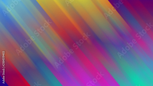Diagonal abstract paint streaks in vibrant rainbow hues with soft focus movement for graphic design backgrounds