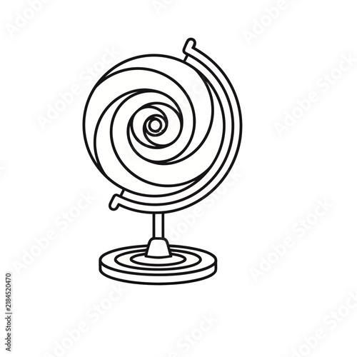 Stylized Globe Icon