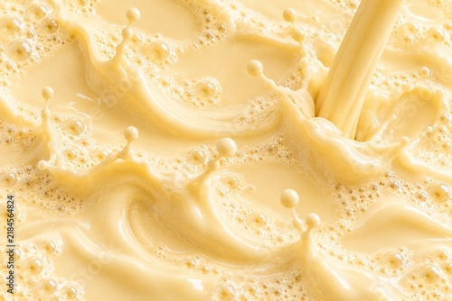 Banana Milk Background. Milk Background.
