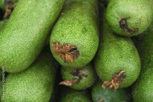 Obraz na płótnie Many fresh winter melons close up 