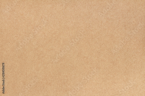 Cardboard sheet texture background, pattern of brown kraft paper with vintage style.