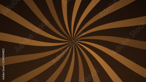 Warm Bronze Corporate Petal Curved Rays Background with Copper Amber Beams