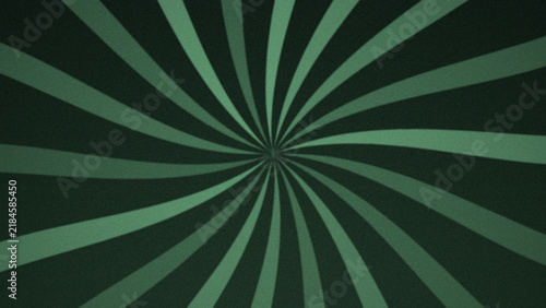 Sage Green Corporate Petal Curved Rays Background with Soft Mint Beams