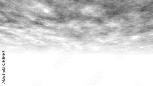 Fotografie Dense textured dark storm clouds heavy overcast moody tempest sky overlay transp