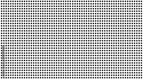 Black dots on white background pattern, abstract texture, simple graphic design