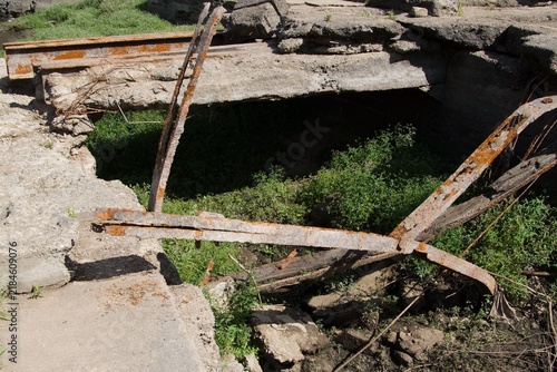 Фотография extreme dry on orlik dam on vltava river czechia