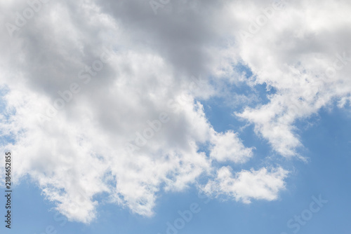 Obraz na płótnie The cloudy blue summer Sky