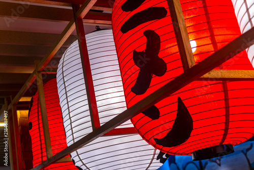 Elegant Marriott Phuket luxury sushi restaurant Asian lantern interior Thailand.