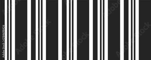 Barcode icon. Barcode vector icon. Simple fake bar code. Bar code for web design. Barcode product distribution icon. Vector illustration isolated on white background.