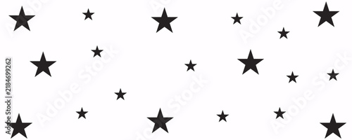 Stars circle icon design. Stars circle icon in trendy flat style design. Vector illustration.