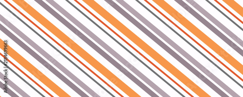 Colorful vector vertical stripes pattern. Simple seamless texture with thin and thick straight lines. Stylish abstract geometric striped background in bright colors, yellow, pink, orange, peach, blue