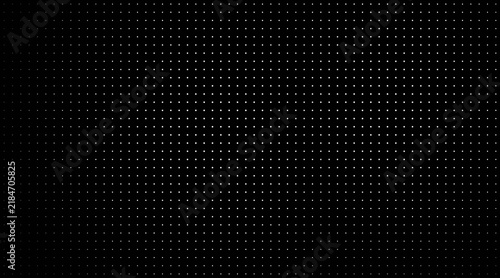 Abstract digital background with white glowing dots grid
