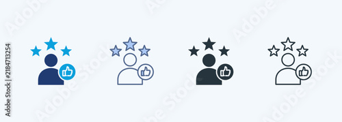 Customer Satisfaction Multiple Style Icon Collection