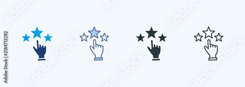 Star Rating Multiple Style Icon Collection