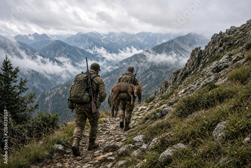 cacciatori montagna cervo capriolo venatoria stagione caccia 