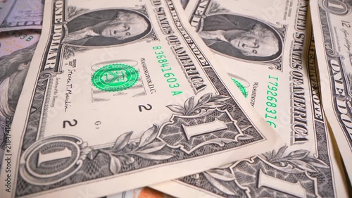 Stimulus economic tax return check and USA currency hundred US dollar bills 1040 U.S. Individual Income Tax Return