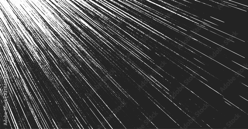 Fototapeta premium Abstract Grunge Paint Brush Stroke with Diagonal Lines and Distressed Ink Texture