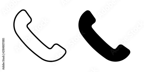 Telephone icon shows a communication device used for making and receiving voice calls between people.