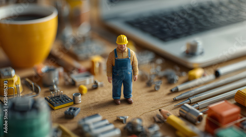 engineer at work