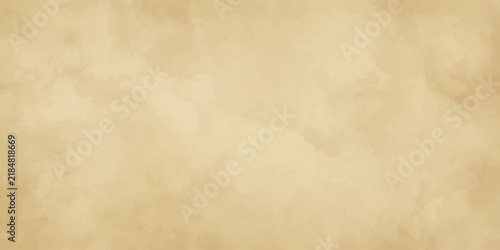 Soft gold vintage parchment paper page background with fibrous detail.