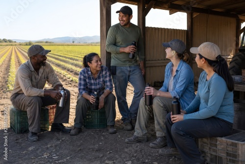 Farm workers meeting
