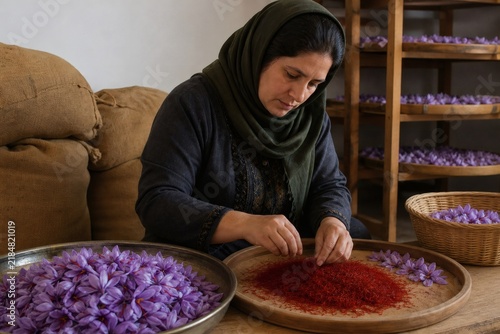 Saffron storage