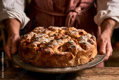 Solo baker presents rustic harvest pie