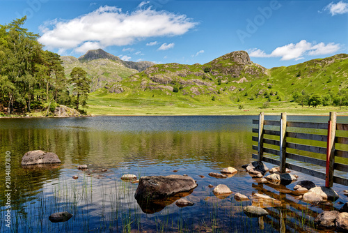 Blea Tarn in The English Lake District Cumbria England UK