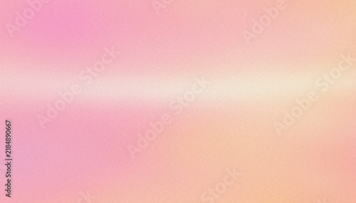 Abstract gradient background panoramic style with soft glowing powdery pink, tender peach, light apricot and pearlescent white color blend and grainy texture