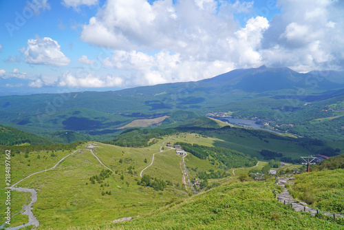 車山山頂からの眺め