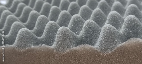 Obraz na płótnie Materials that absorb sound waves instead of blocking them.