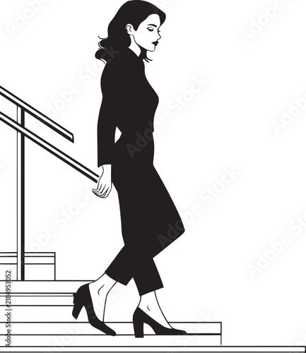 silhouette of a woman