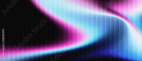 Vibrant Pink Blue Cyan Abstract Background With Glowing Flowing Light Waves Vertical Stripes And Grainy Noise Texture For Technology Wallpaper Web Design Banner And Creative Projects